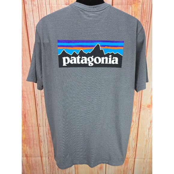 Patagonia Gray Responsibili-Tee Large Regular Fit Tshirt - Picture 2 of 6